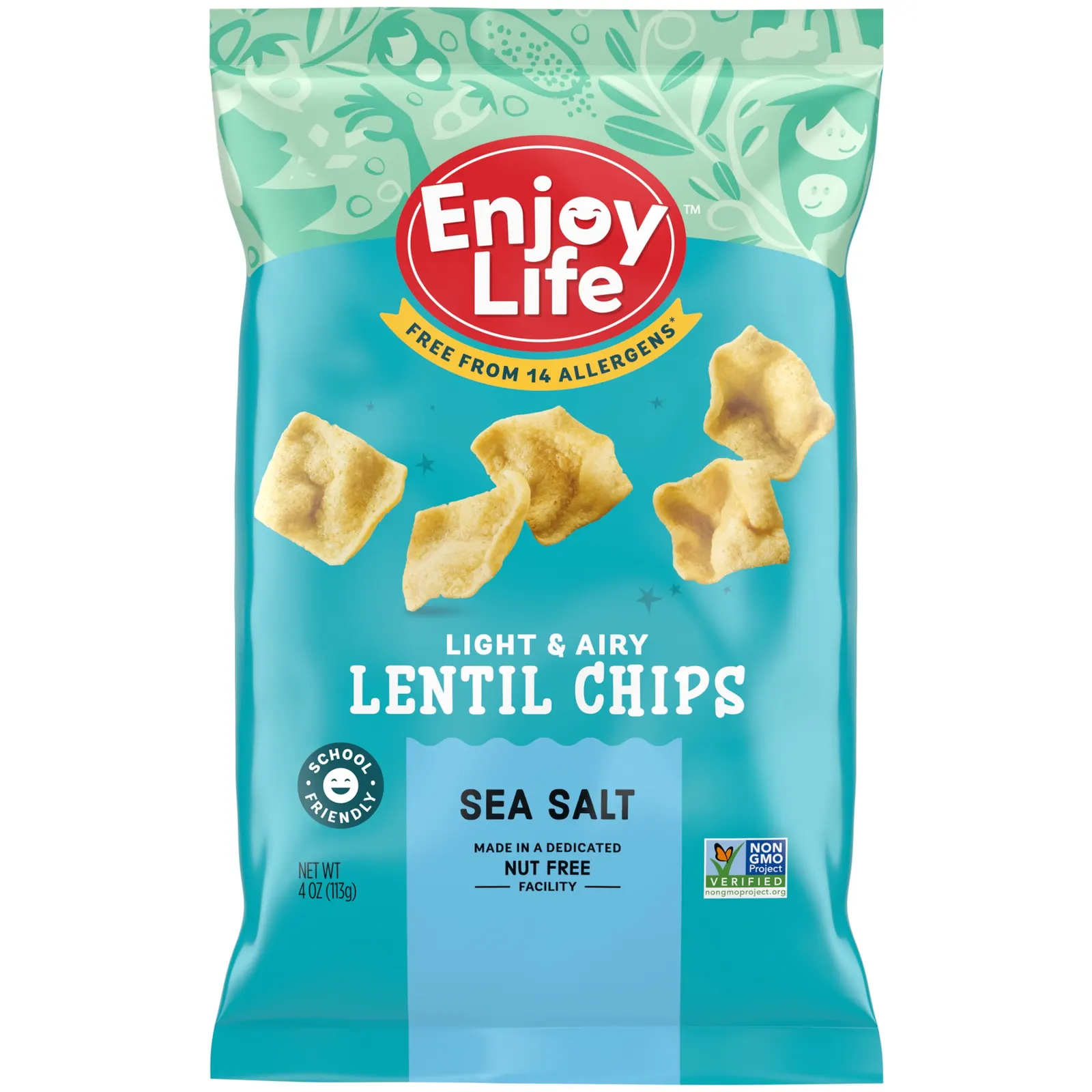 Enjoy Life Plentils – Sea Salt Lentil Chips