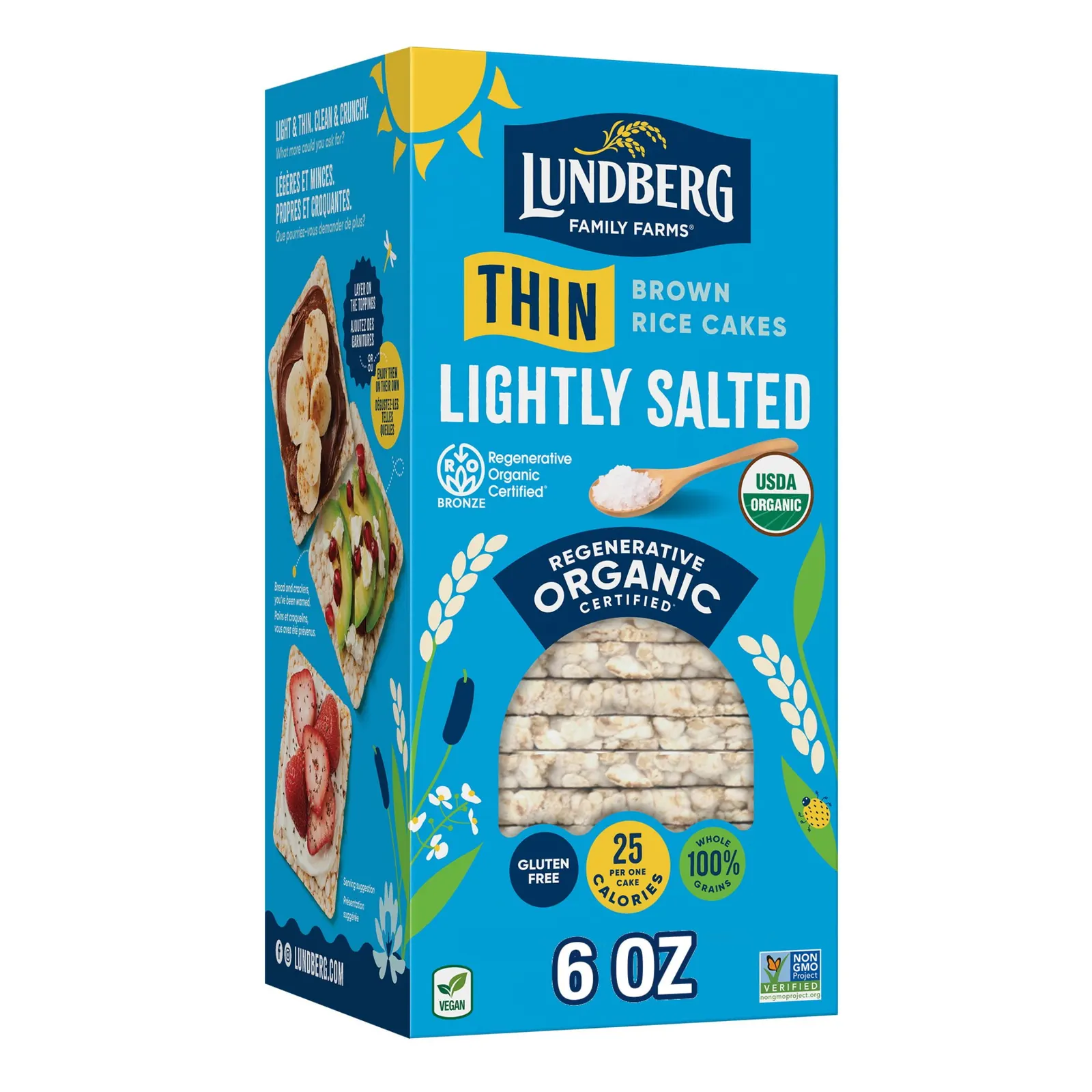 Lundberg Thin Stackers – Sea Salt