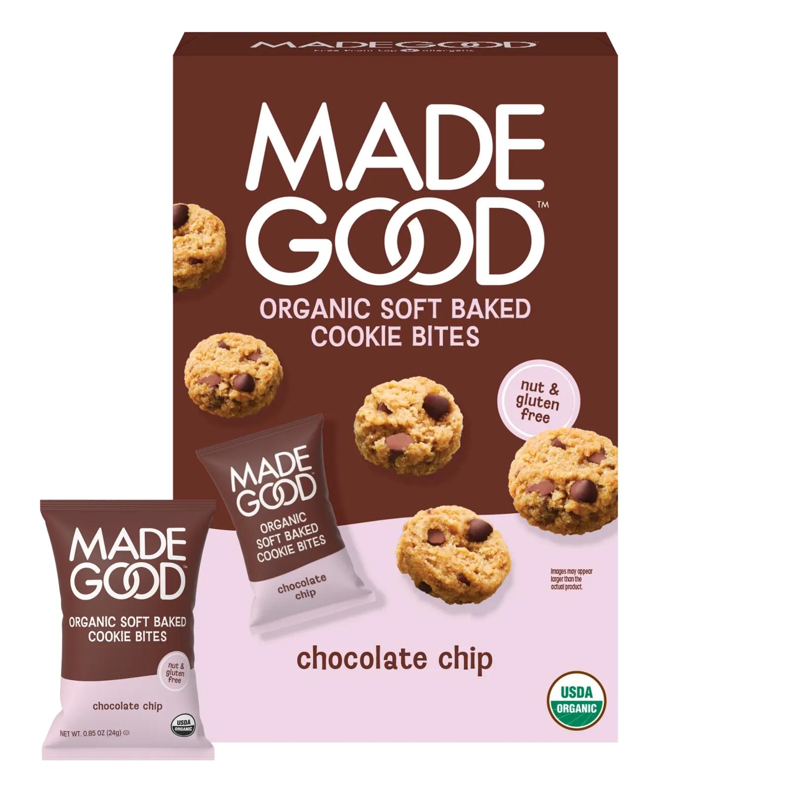 MadeGood Soft Baked Mini Cookies – Chocolate Chip