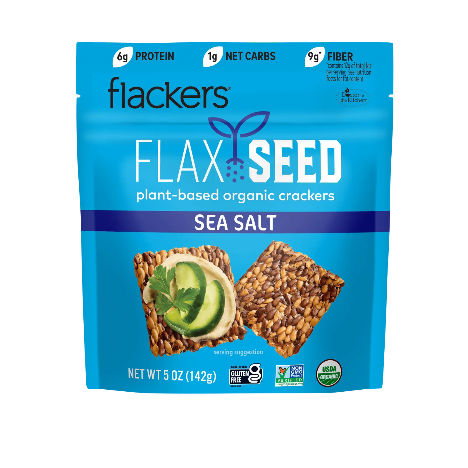 Doctor in the Kitchen Flackers – Sea Salt