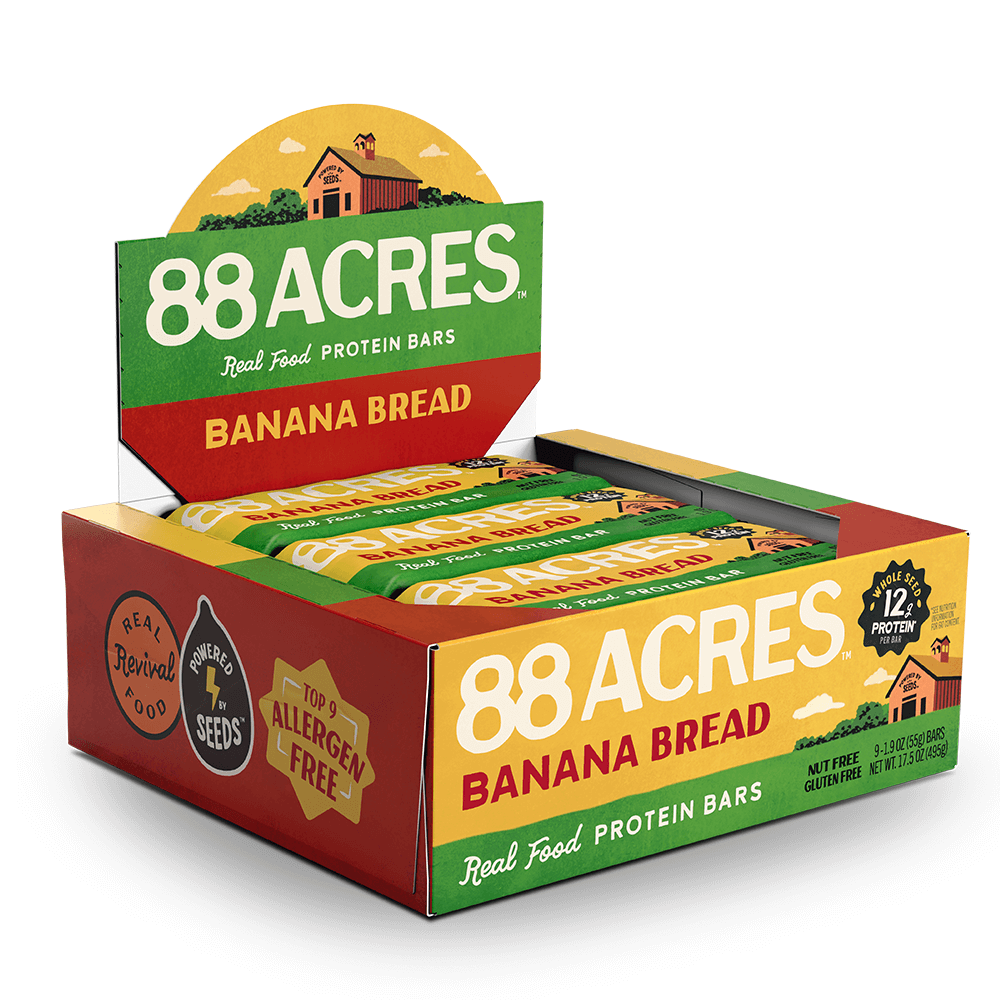 88 Acres Protein Bars – Banana Bread