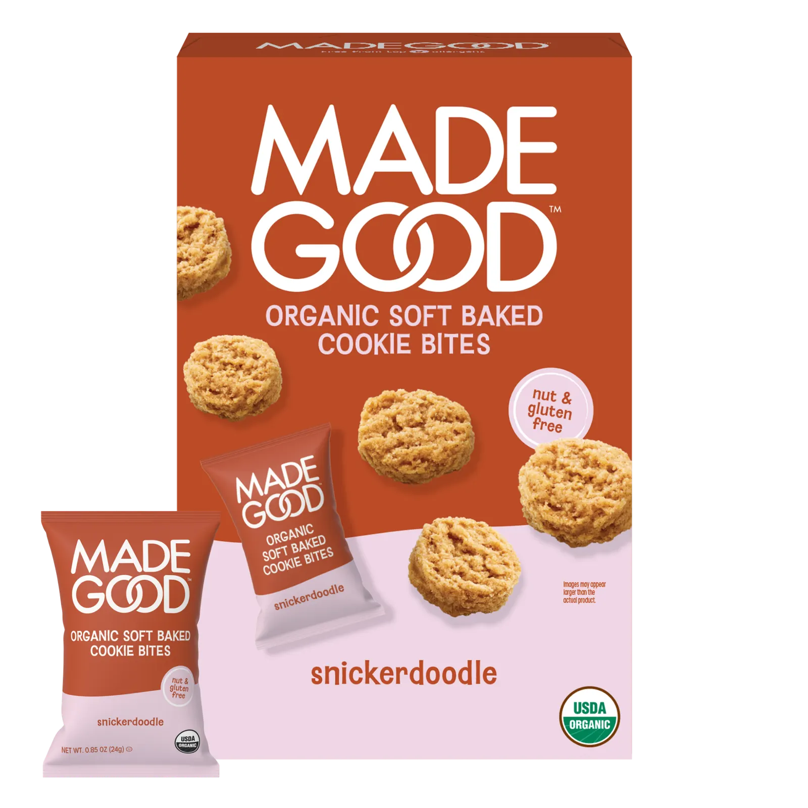 MadeGood Soft Baked Mini Cookies – Snickerdoodle