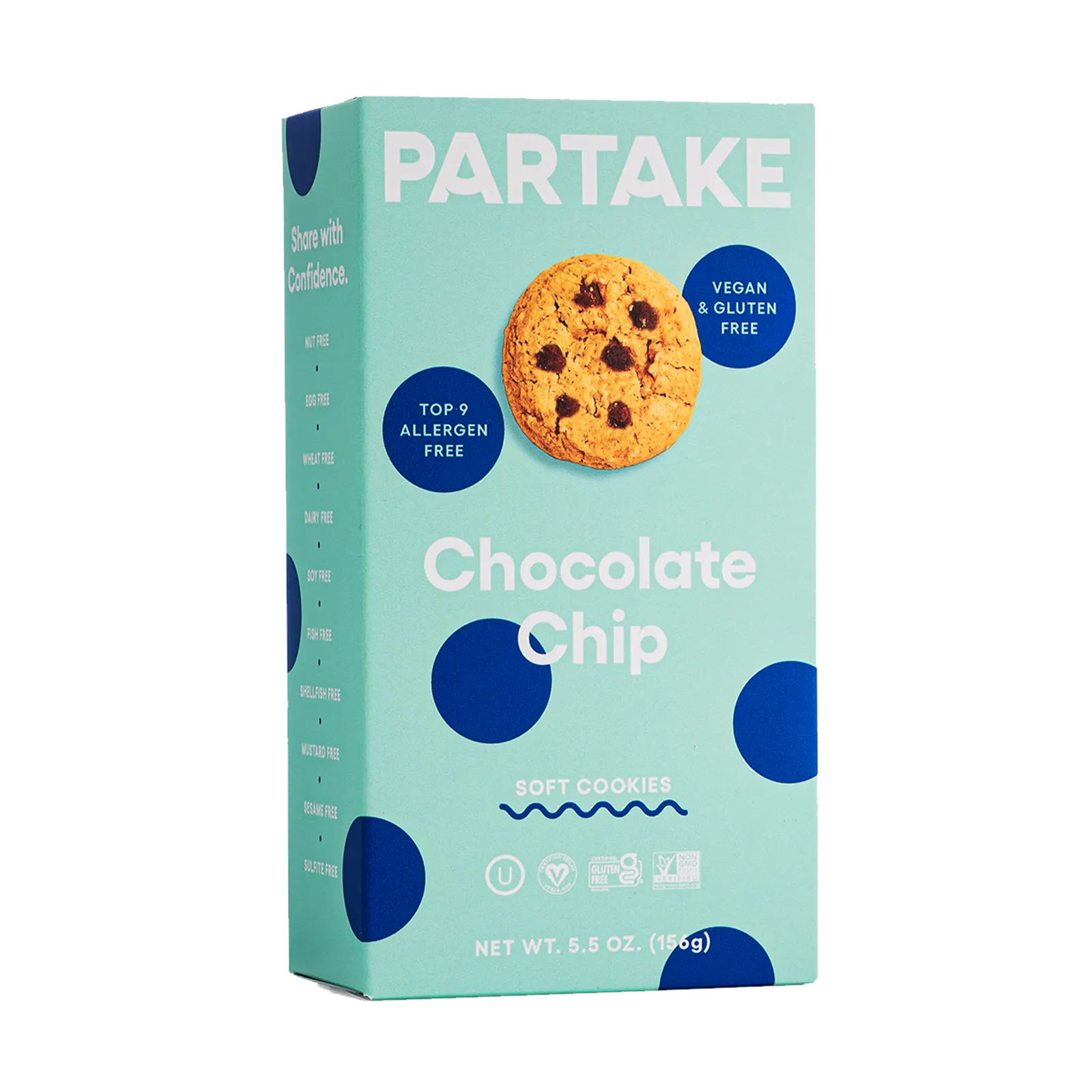 Partake Soft Baked Cookies – Chocolate Chip
