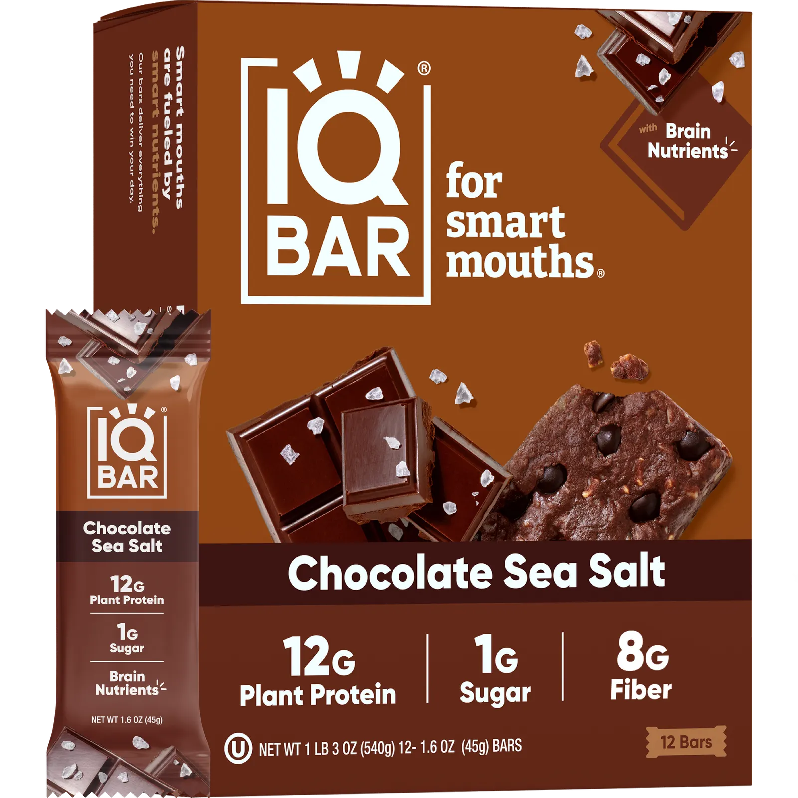 IQBAR Plant Protein Bars (Variety)