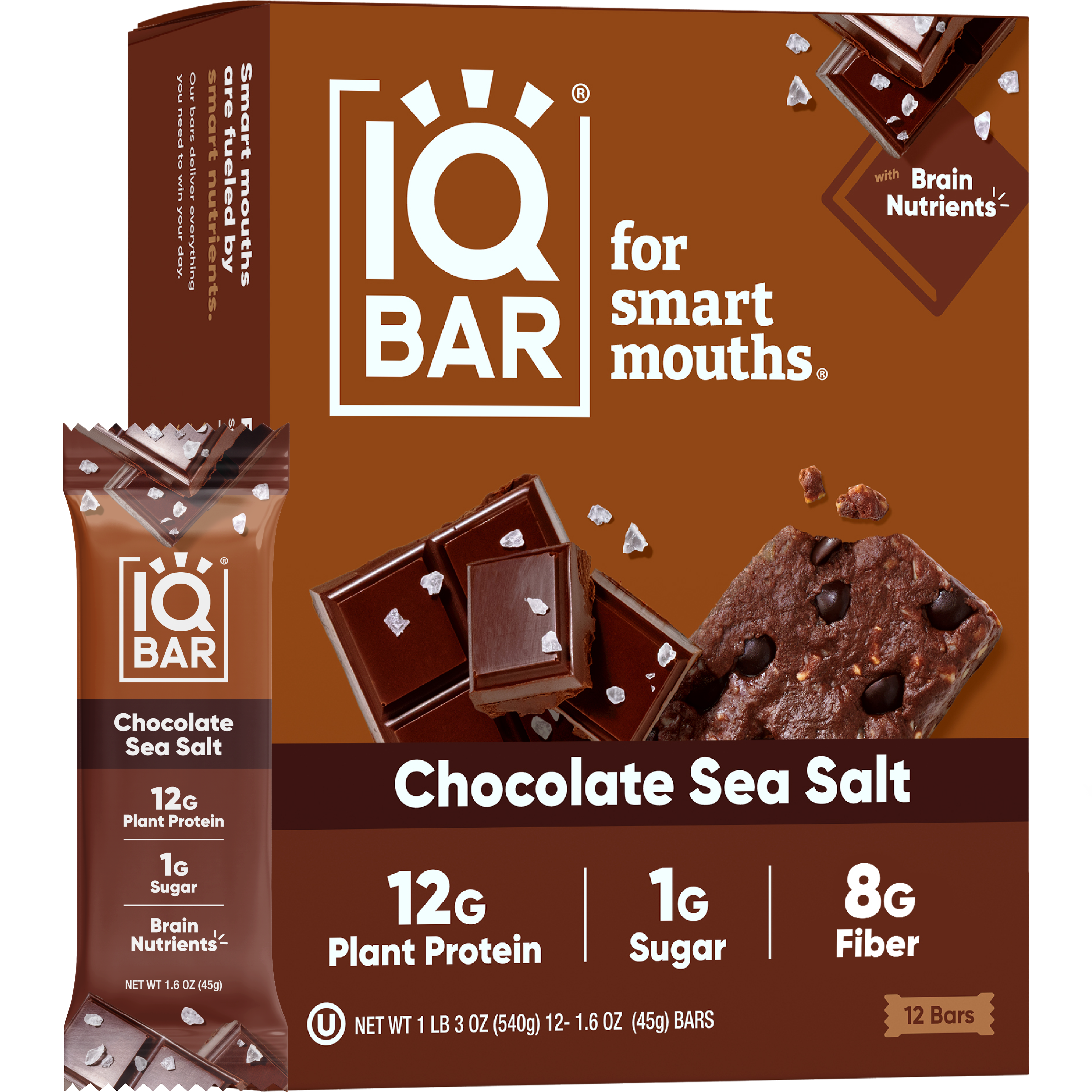 IQBAR Plant Protein Bars (Variety)