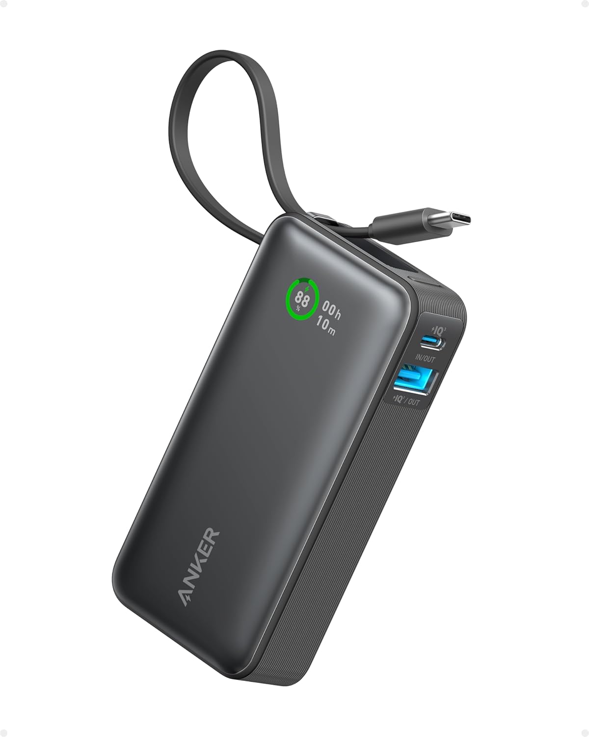 Anker Nano Power Bank 10000mAh built-in USB-C
