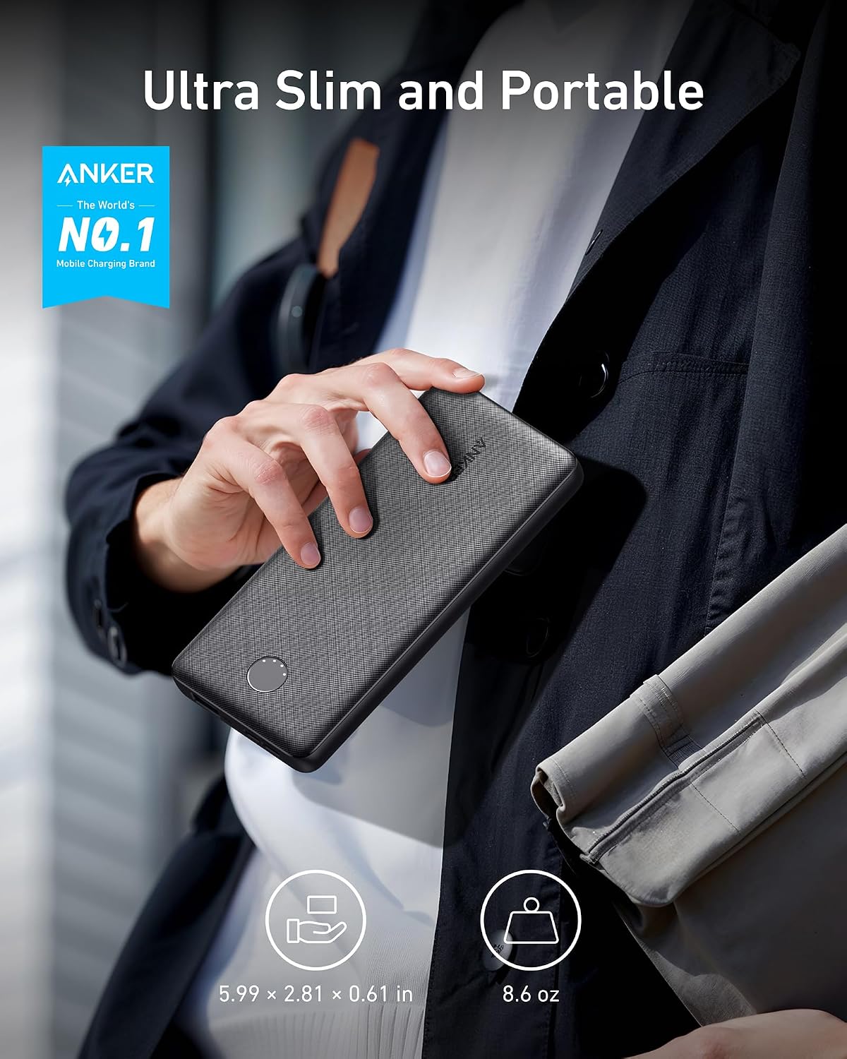 Anker PowerCore 10000 Portable Charger