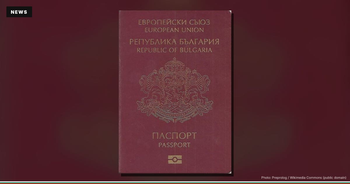 Bulgaria halts 10-year passport issuance after blank forms run out