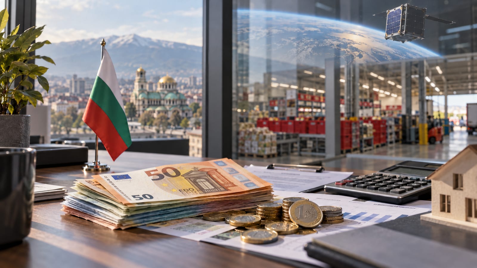 Bulgaria targets 3% deficit, a Bulgarian takes charge at Kaufland Germany, and EnduroSat hits a record
