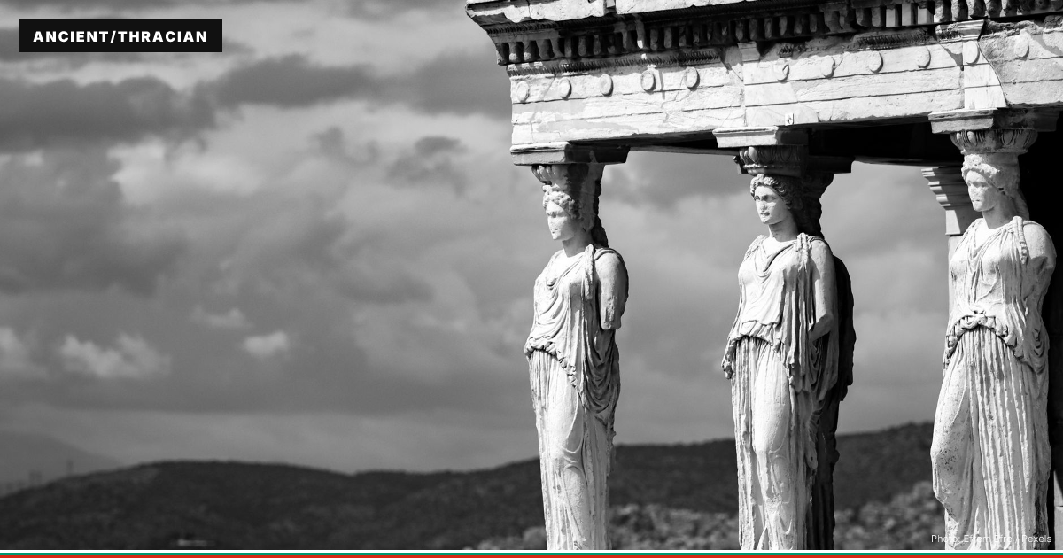 Caryatids Guard a Thracian King