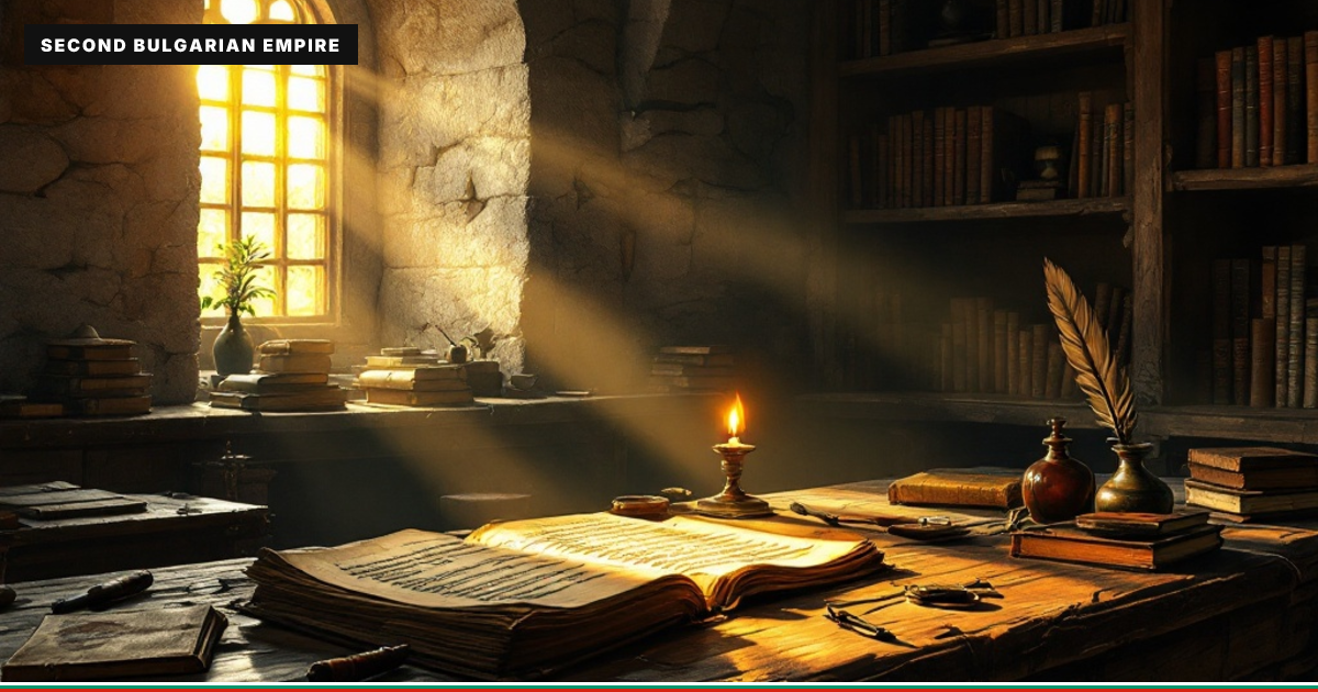Evtimiy Founds the Tarnovo Literary School